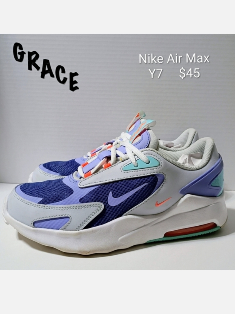 Nike Air Max - Kids Sneakers - Purple and White